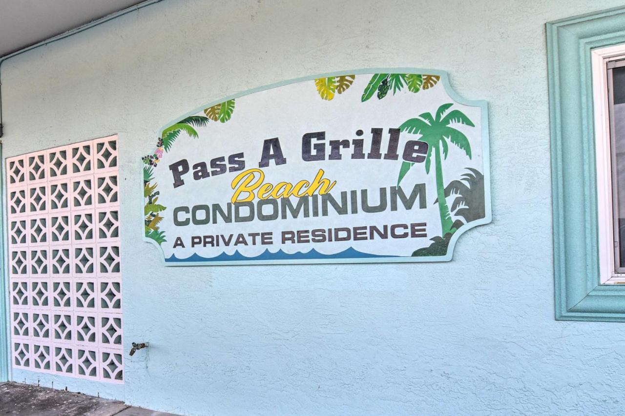 Idyllic Pass-A-Grille Studio - Walk To The Beach! St. Pete Beach Exterior foto